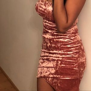 Beating Heart Velvet Dress